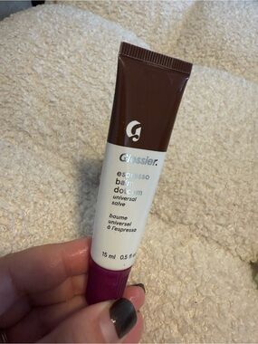 Glossier Espresso Balm Dotcom Universal Salve - Brown Tube